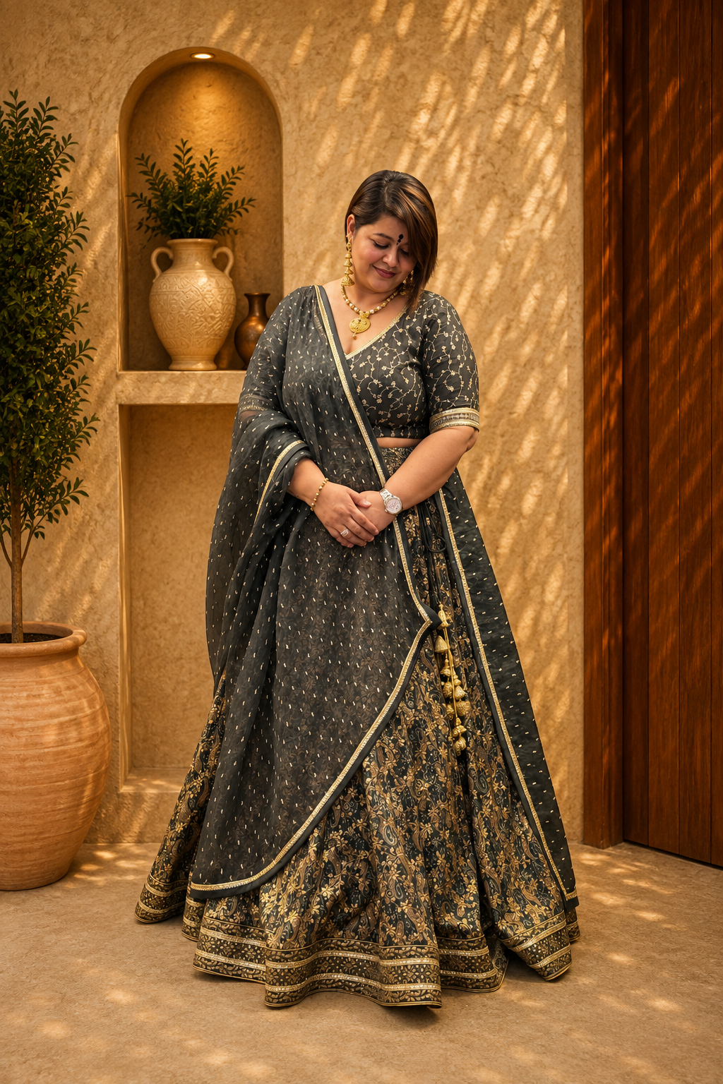Dola Silk Lehenga Set