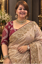 Pure Tissue Organza Saree