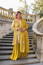 Pichwai Sharara Set
