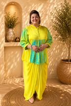 Modal Satin Punjabi Drape